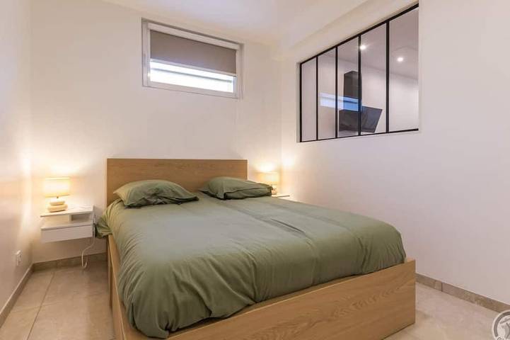 Appartement entier, Appartement cosy avec parking - 2 pers. in Donville-les-Bains, Côte de la Déroute