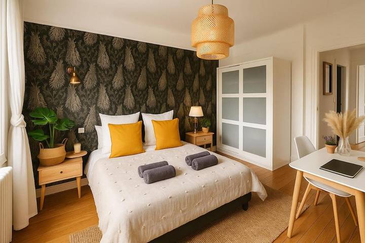 Appartement de vacances pour 6 personnes, avec Balcon et Vue