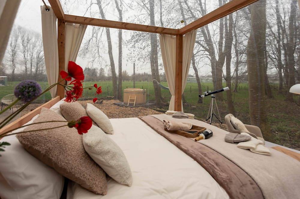 Skyview Bubbletent – Nature, luxury & stargazing just 20 min from Amsterdam in Beemster, Holländische Küste