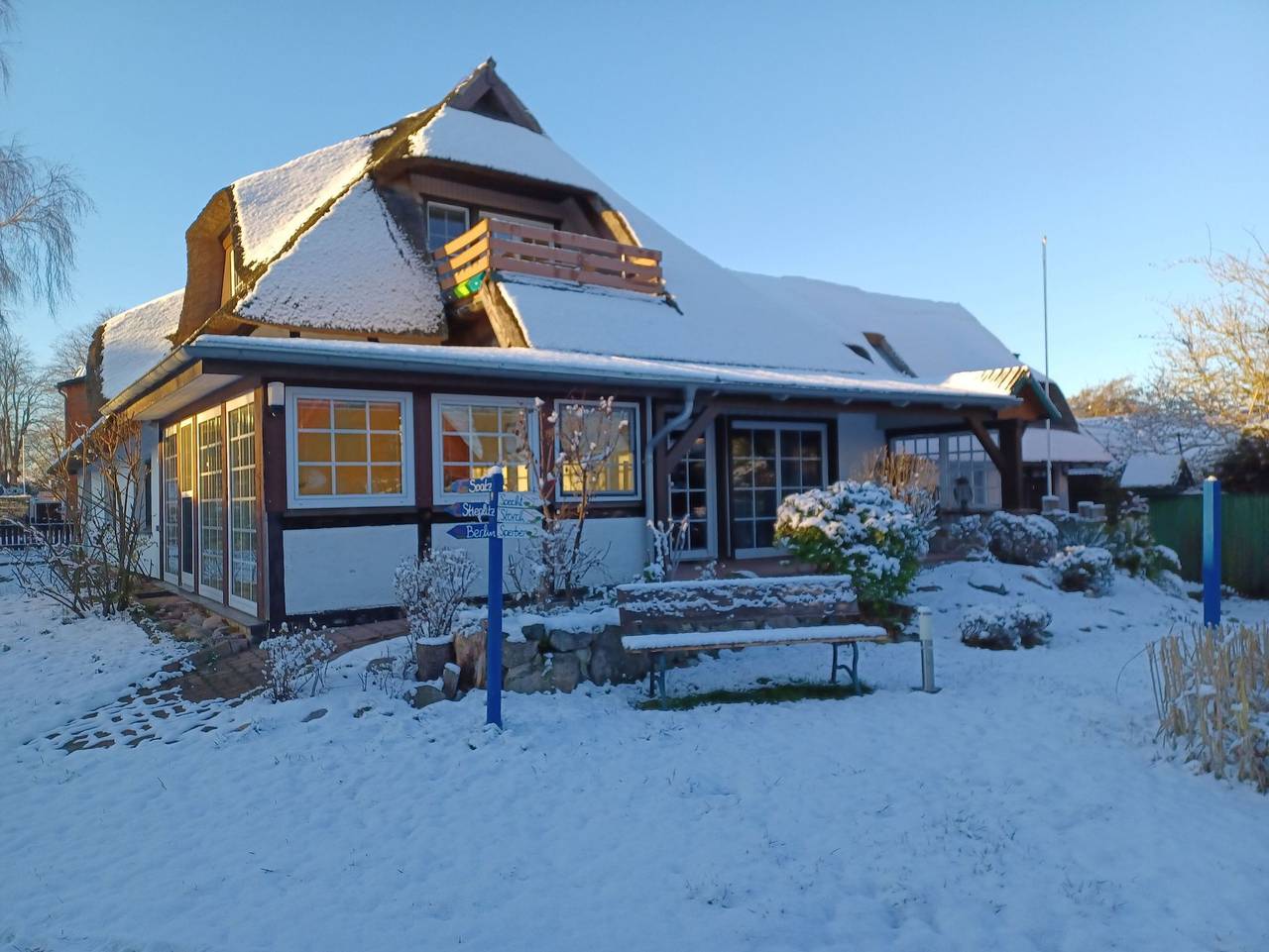 Ganze Ferienwohnung, Haus 1795 Storchennest - Haus 1795 Storchennest in Wustrow, Fischland