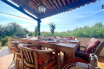 Location de vacances pour 8 personnes, avec jardin, animaux acceptés à Saint-Paul-en-Forêt