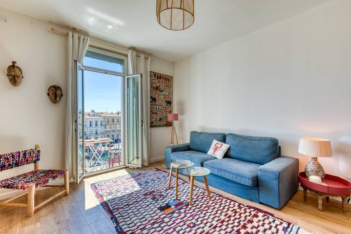 Location de vacances pour 2 personnes, avec balcon à Sète