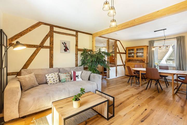 Ferienwohnung für 6 Personen, mit Balkon und Garten