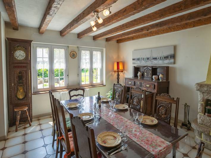 Location de vacances pour 6 personnes, avec jardin, animaux acceptés à Guimaëc - 4