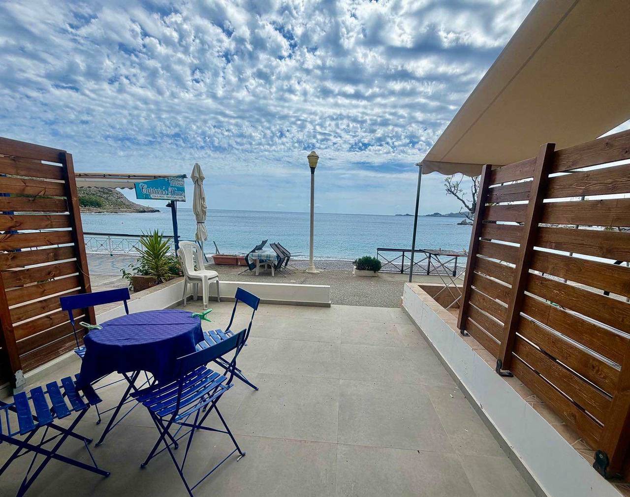 Entire studio, Charaki Escape Chic Studio with Seafront Patio in Charaki, Rhodes