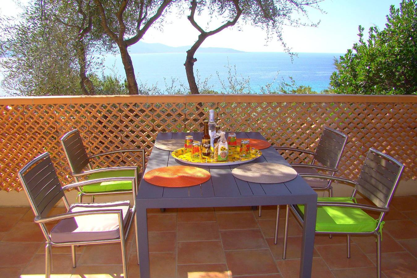Villa des Plages-Valinco 2bed Superb Sea View 250m in Cappiciolo, Olmeto