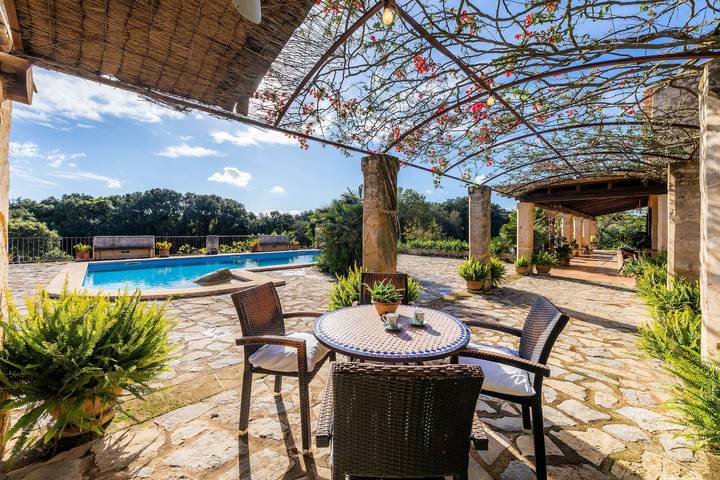 Finca "Na Palada" with Mountain View, Shared Pool & Wi-Fi in Artà, Östra Mallorca