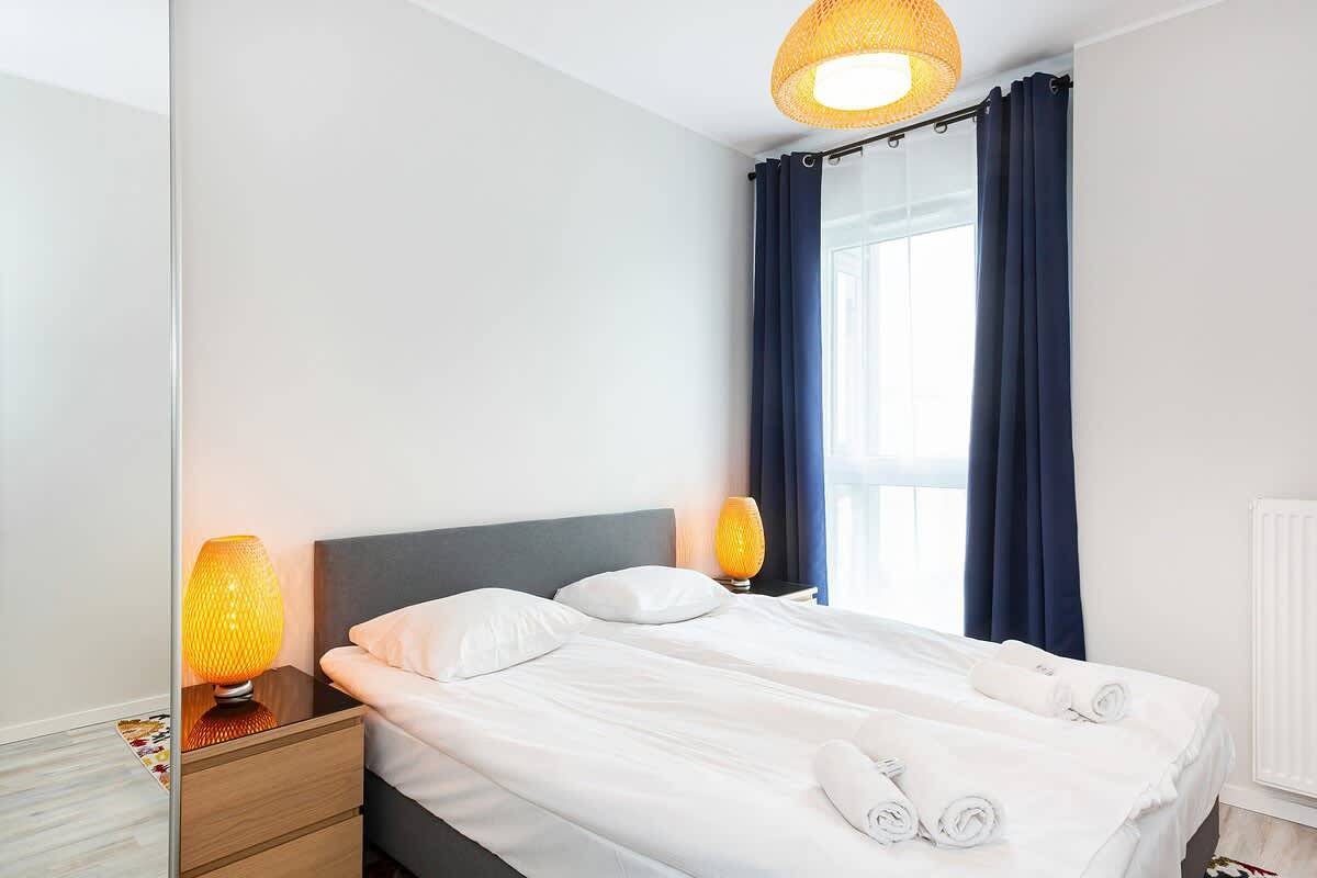 Ganze Wohnung, Spacious Apartment | City View, Balcony, Parking in Warschau, Masowien