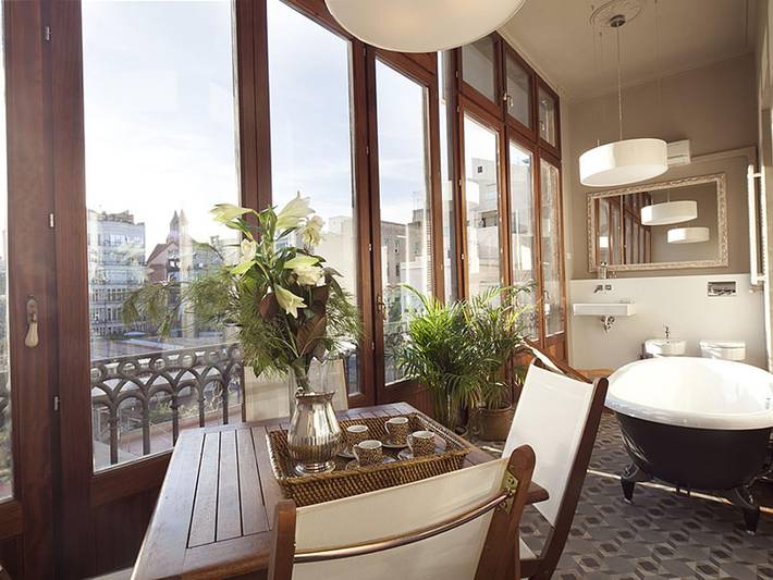 Loft voor 8 personen, kindvriendelijk in Barcelona