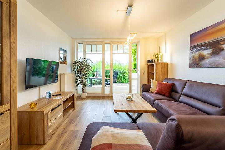 Ferienwohnung für 2 Personen, mit Whirlpool und Terrasse sowie Sauna in Dorum