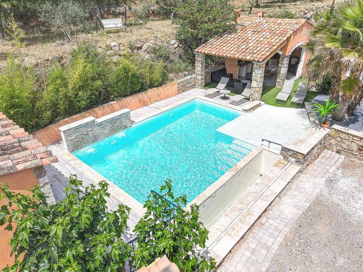 Location de vacances pour 6 personnes, avec Jardin à Saint-Antonin-du-Var