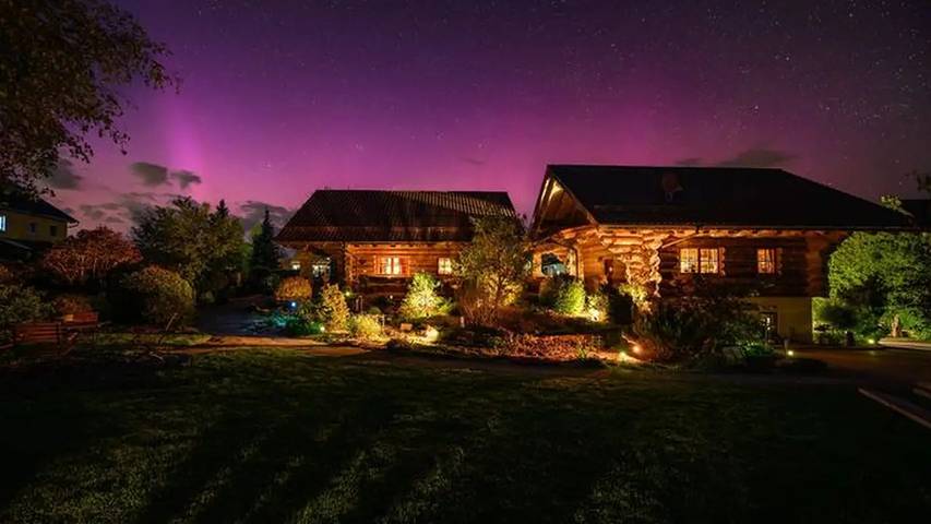 Bungalow für 10 Personen, mit Garten und Terrasse in Franken