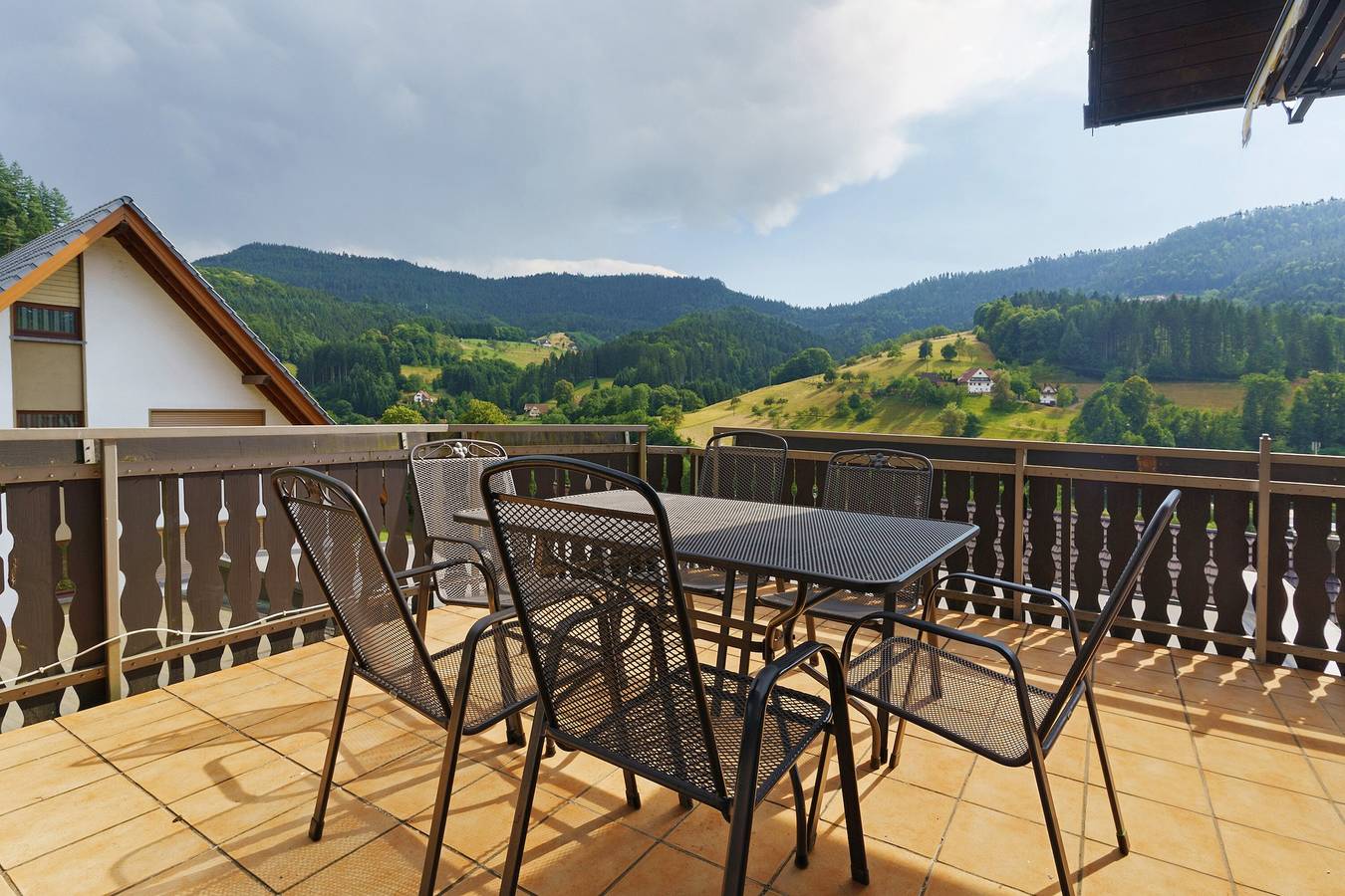 Ganze Wohnung, Ferienwohnung 'Am Braunberg' mit Bergblick, Balkon und Wi-Fi in Oppenau, Mittlerer Schwarzwald