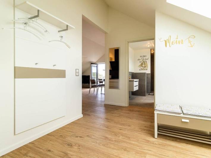 Ferienwohnung für 6 Personen, mit Balkon und Terrasse sowie Ausblick