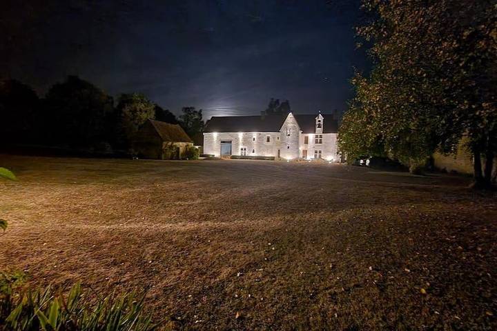 Cottage pour 2 personnes, avec vue et jardin dans Saint-Longis