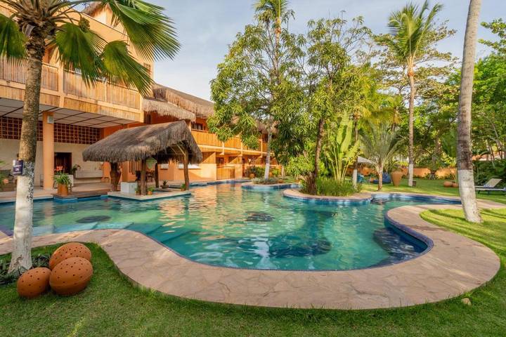 Hôtel pour 2 personnes, avec piscine ainsi que vue et jardin