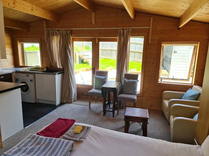 Ferienhaus für 2 Personen, mit Balkon und Terrasse sowie Garten in Kent
