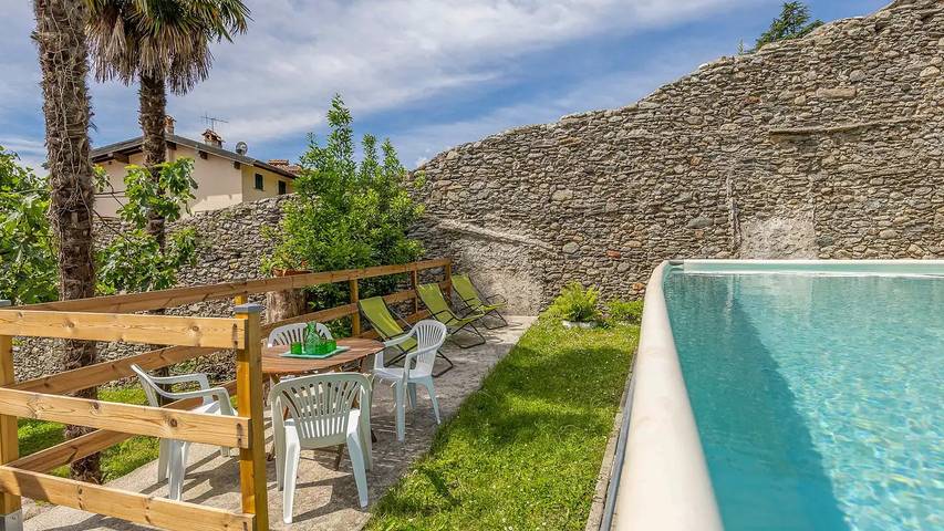 Ferienhaus für 5 Personen, mit Pool und Terrasse sowie Garten, mit Haustier in Domaso - 2