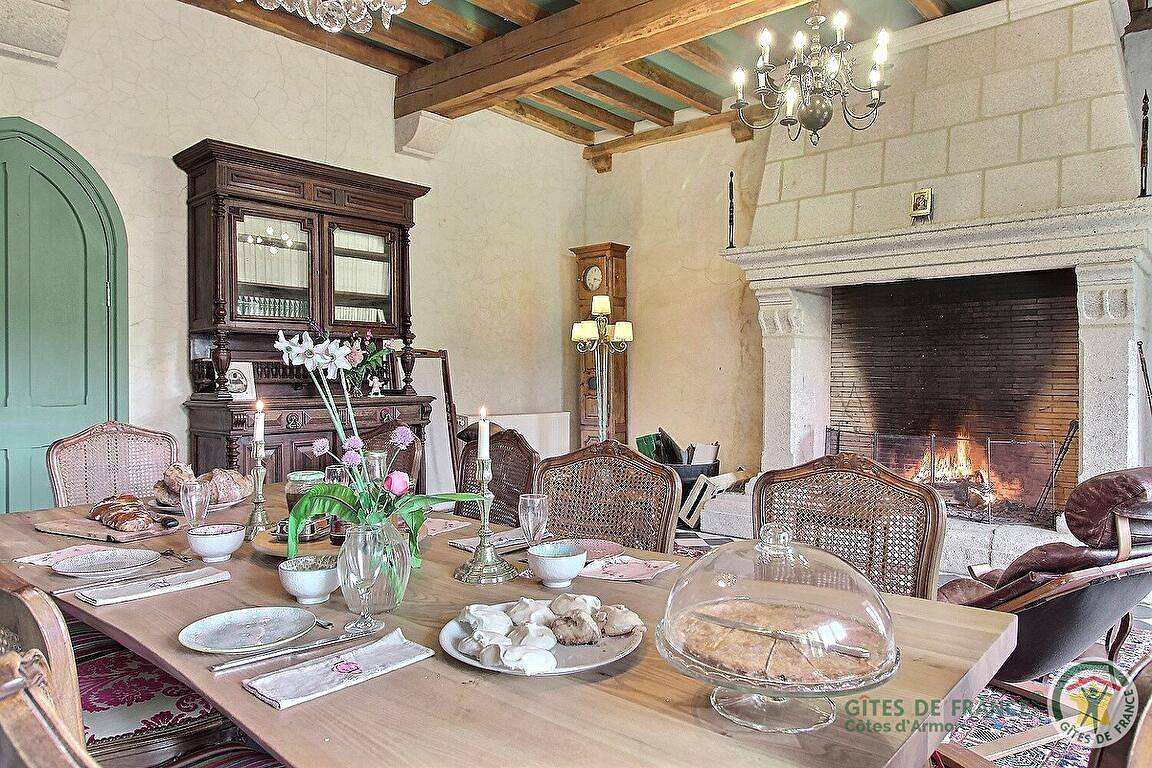 La Roche - Maison de famille - Bretonne in Brusvily, Région de Dinan