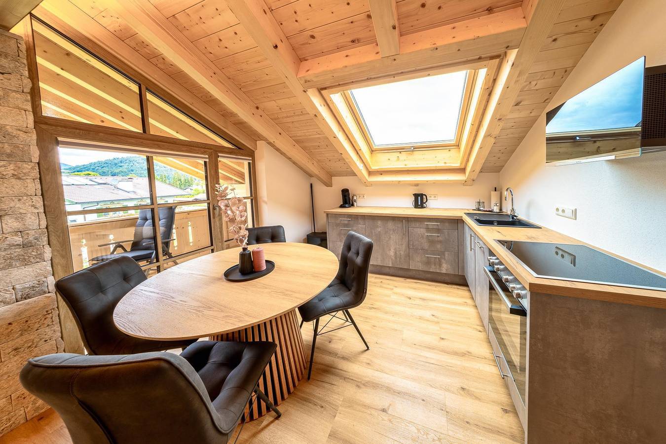 Ganze Ferienwohnung, Ferienwohnung mit Bergblick in Wallgau, Walchensee