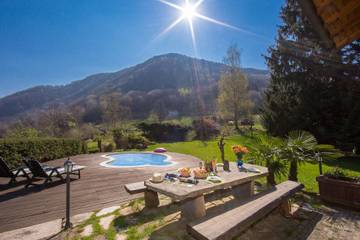 Villa für 8 Personen, mit Pool und Terrasse, mit Haustier am Comer See