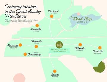 Camping für 4 Personen in Cosby (TN), Great Smoky Mountains Nationalpark, Bild 2