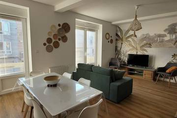 Gîte pour 6 personnes, avec balcon dans Plage de Bray-Dunes