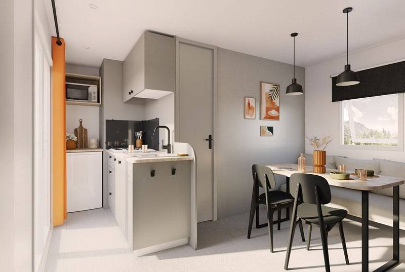 Rcn Toppershoedje — Mobil home de Zeerob nr. 1 in Ouddorp, Goeree-Overflakkee