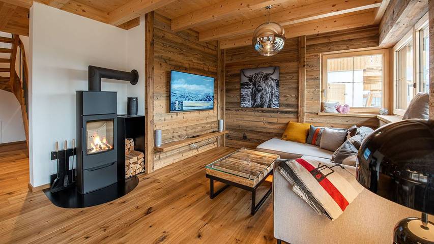 Chalet voor 7 personen, met sauna en tuin in Hochkrimml