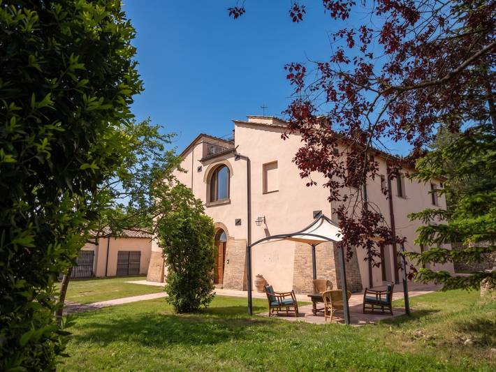 Casa vacanza per 12 persone, con Terrazza e Giardino nonché Vista lago a Sarteano