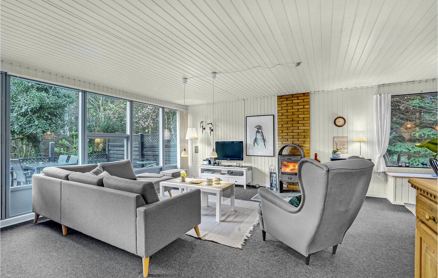 Ferienhaus für 5 Personen mit Terrasse in Limfjord in Nordjütland