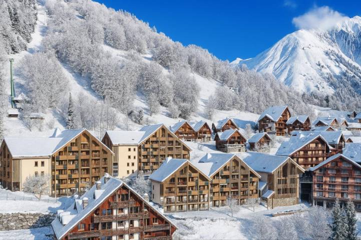 Apartamento para 4 personas, con sauna además de balcón y jacuzzi, Familias con niños en Vaujany