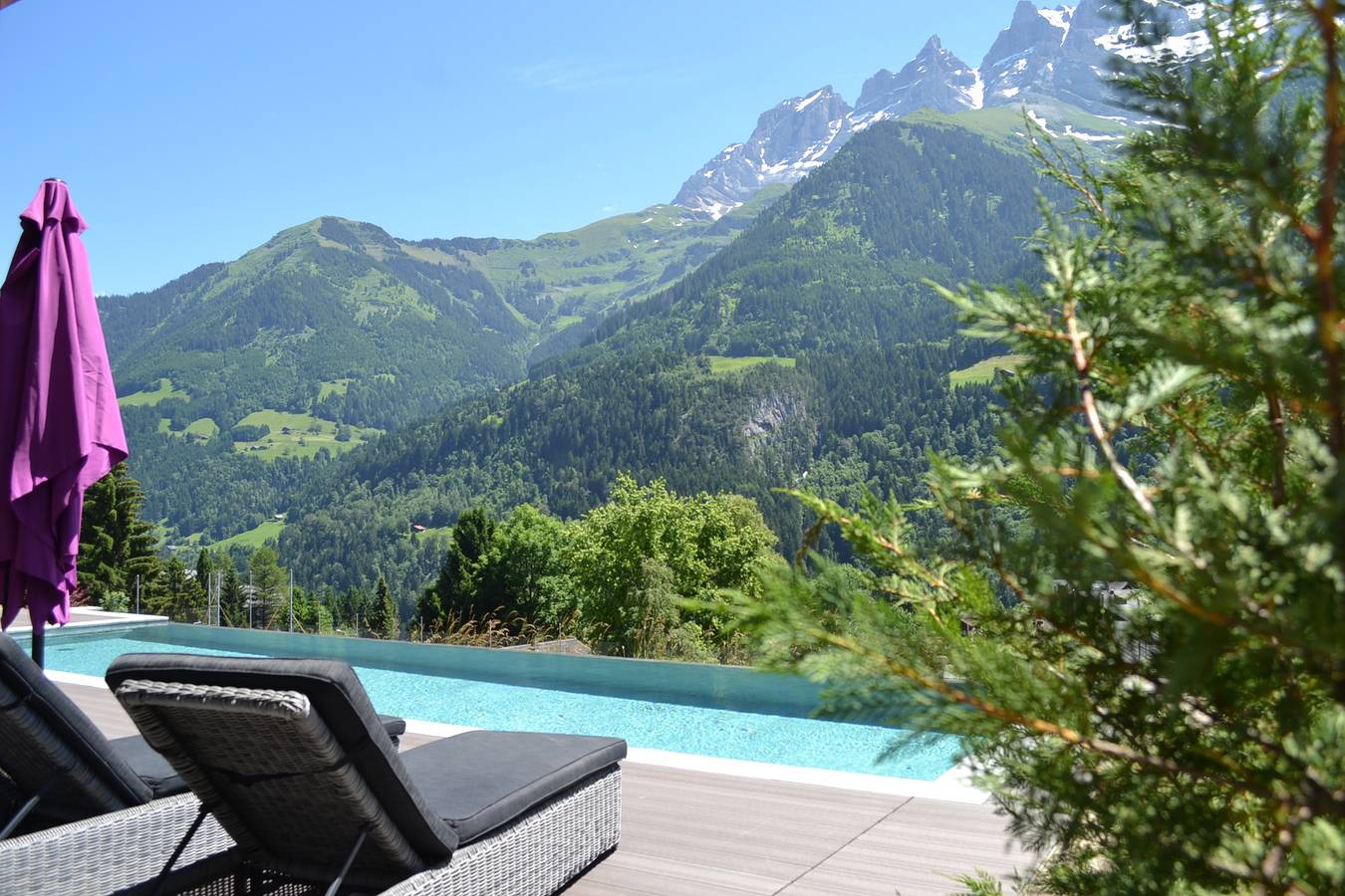 Hôtel National Resort & Spa - Deluxe Zimmer in Champéry, Portes du Soleil