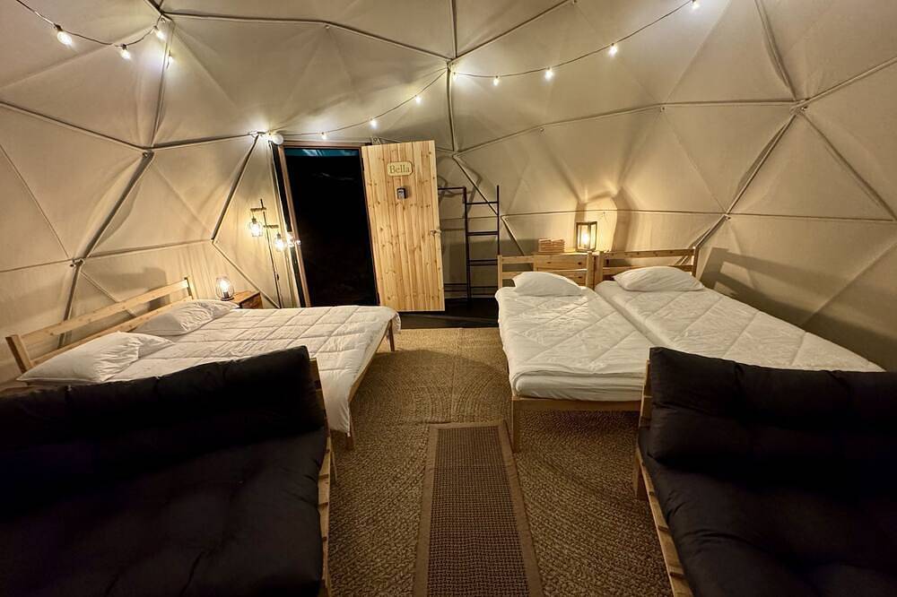 Bella Dome - Cosy dome with panoramic mountain views, surrounded by beautiful nature in Riols, Région de Béziers