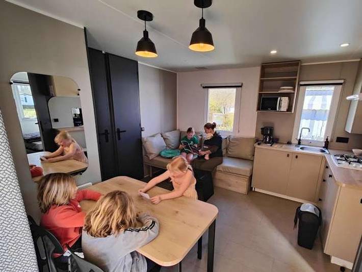 Mobil home pour 6 personnes, avec piscine et bassin pour enfant à Rue (homonymie) - 3