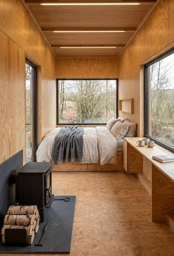 Gîte pour 4 personnes, avec Terrasse ainsi que Jardin et Vue à Érezée