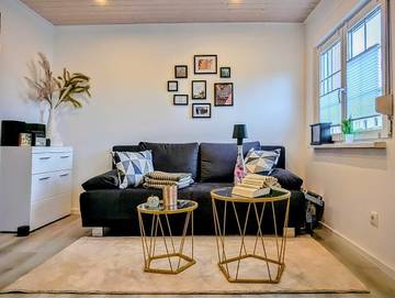 Ferienhaus für 8 Personen, mit Ausblick und Garten in Sächsisches Burgen- und Heideland