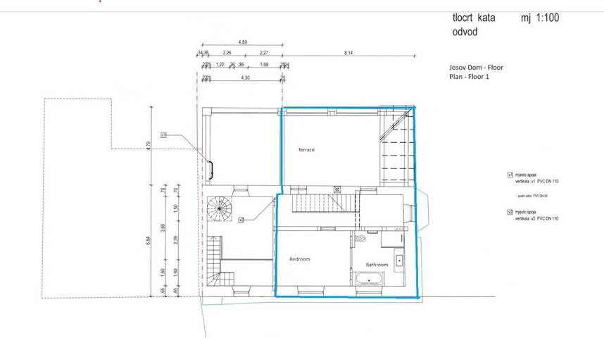 Villa für 4 Personen, mit Pool und Garten sowie Ausblick auf Rab - 2