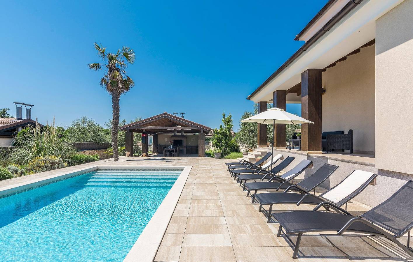 Villa "Villa Dante" avec jacuzzi in Jursici, Svetvinčenat