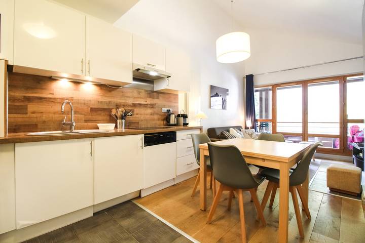Location de vacances pour 6 personnes, avec balcon dans Flaine