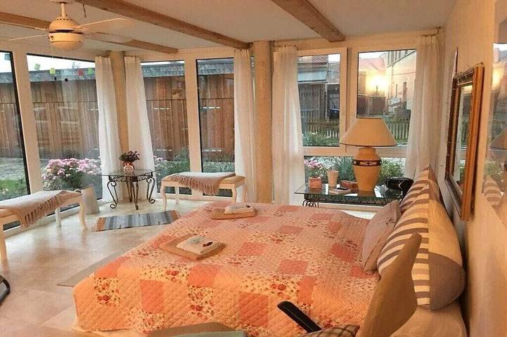 Ferienhaus für 12 Personen, mit Sauna und Balkon, mit Haustier in Großschönau - 2