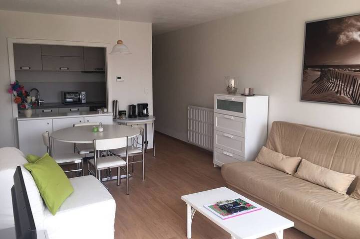 Ferienwohnung für 3 Personen, mit Balkon in Koksijde