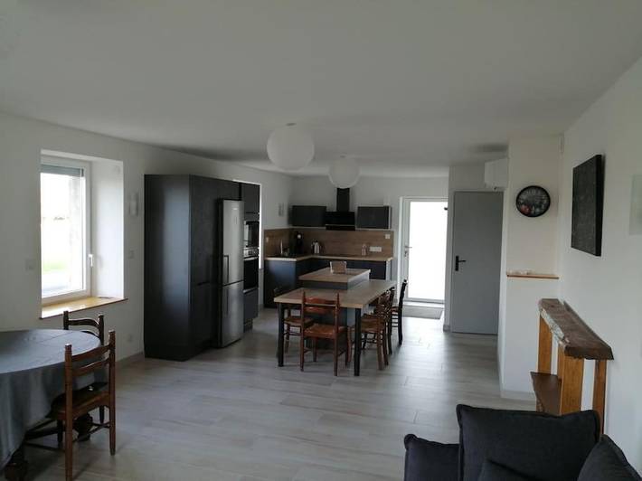 Location de vacances pour 4 personnes, avec terrasse et jardin à Souvans