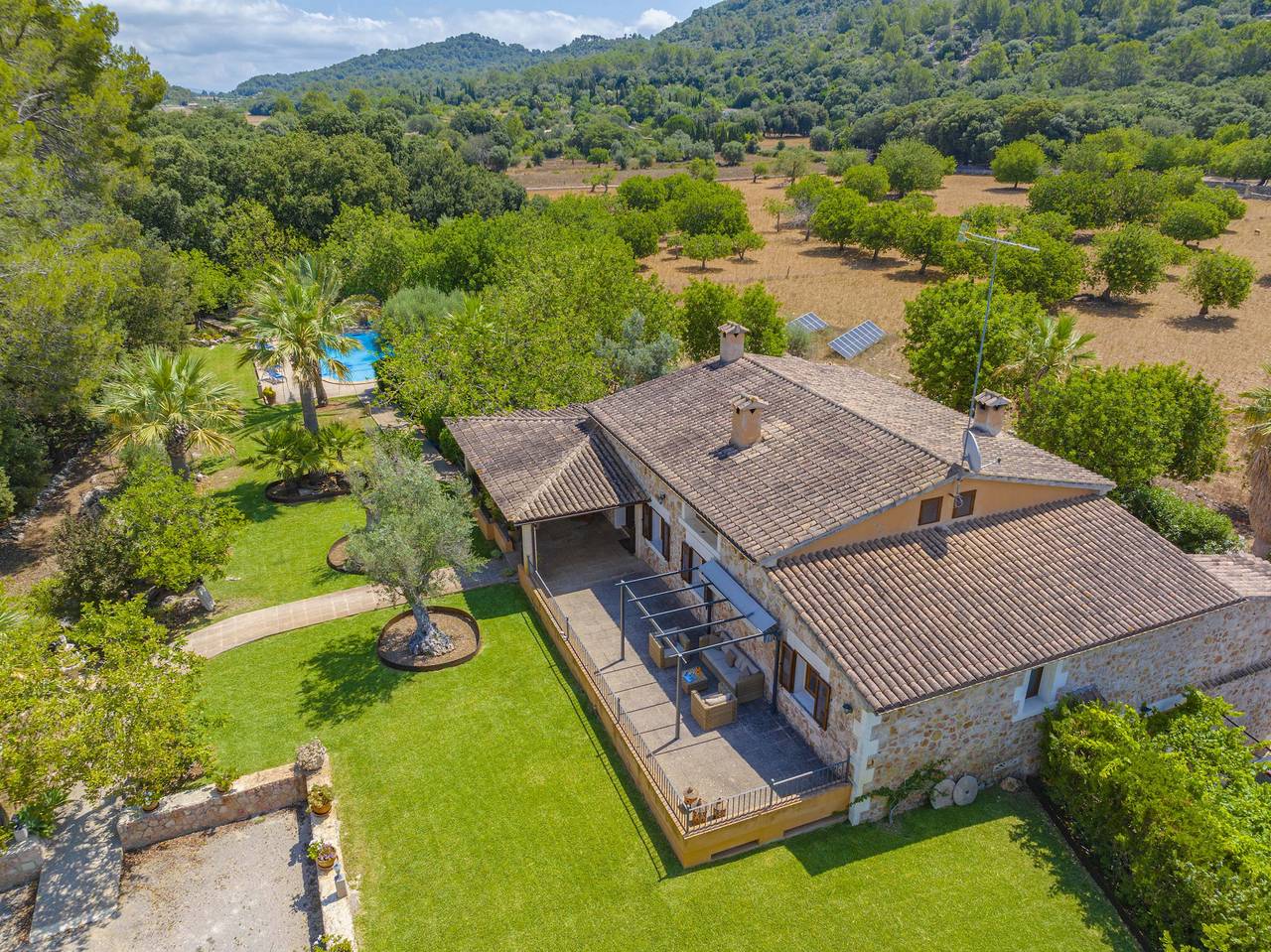 Villa Ca Na Rossa in Campanet, Interior de Mallorca