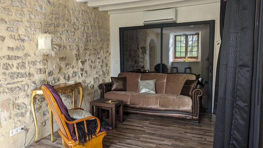 Location de vacances pour 9 personnes, avec jardin et vue à Cravant - 4