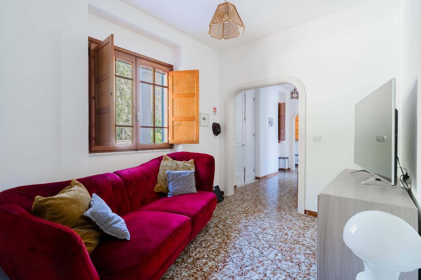Villa „Arsoniae Casa Vacanze“ mit Meerblick, Wlan und Klimaanlage in Gallipoli, Golf von Tarent