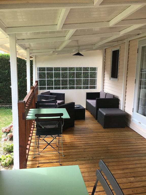 Mobil home pour 6 personnes, avec terrasse ainsi que piscine et jardin à Gujan-Mestras - 2