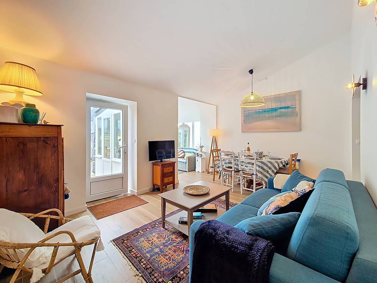 Casa cerca del río, Wifi - 6 pers. in Étel, Côte des Mégalithes