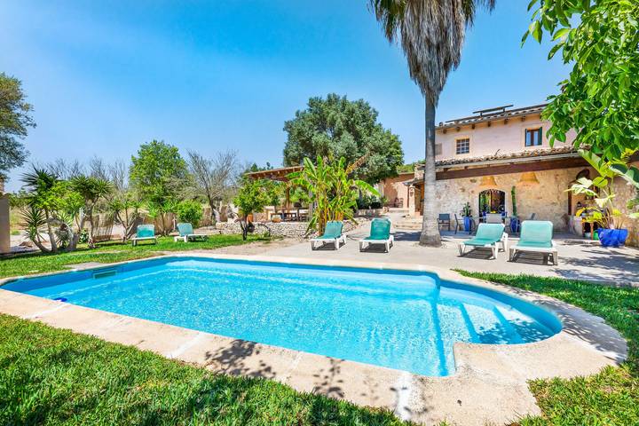 Ferienhaus für 6 Personen, mit Terrasse und Garten in Sant Joan (Mallorca)