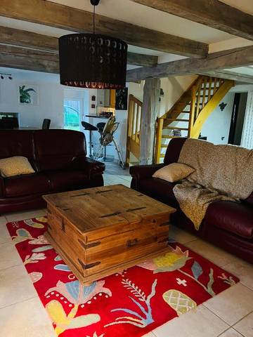 Gîte pour 6 personnes, avec jardin et vue dans Nitting